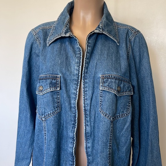 SONOMA Life-Style DENIM Women JACKET size 1X” - Picture 2 of 13